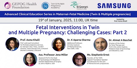 Webinář: Fetal Interventions in Twin and Multiple Pregnancy. Part 2