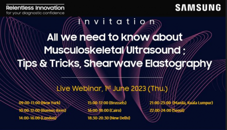 Webinář: All We Need To Know About Musculoskeletal Ultrasound; Tips & Tricks, Shearwave Elastograpthy